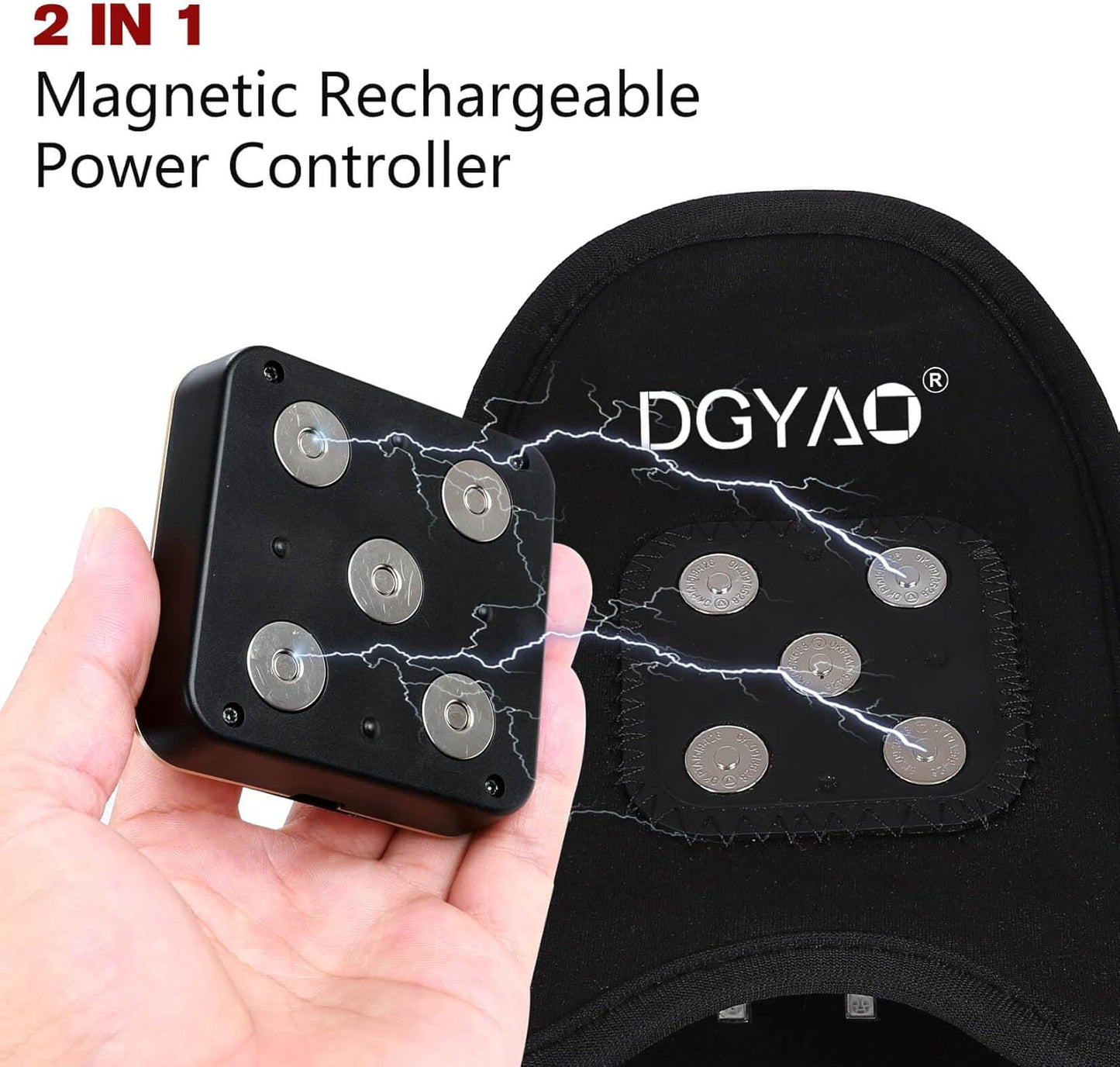 DGQY Cordless Red Infrared Light Therapy for Foot Comfort Rechargeable Slipper LED